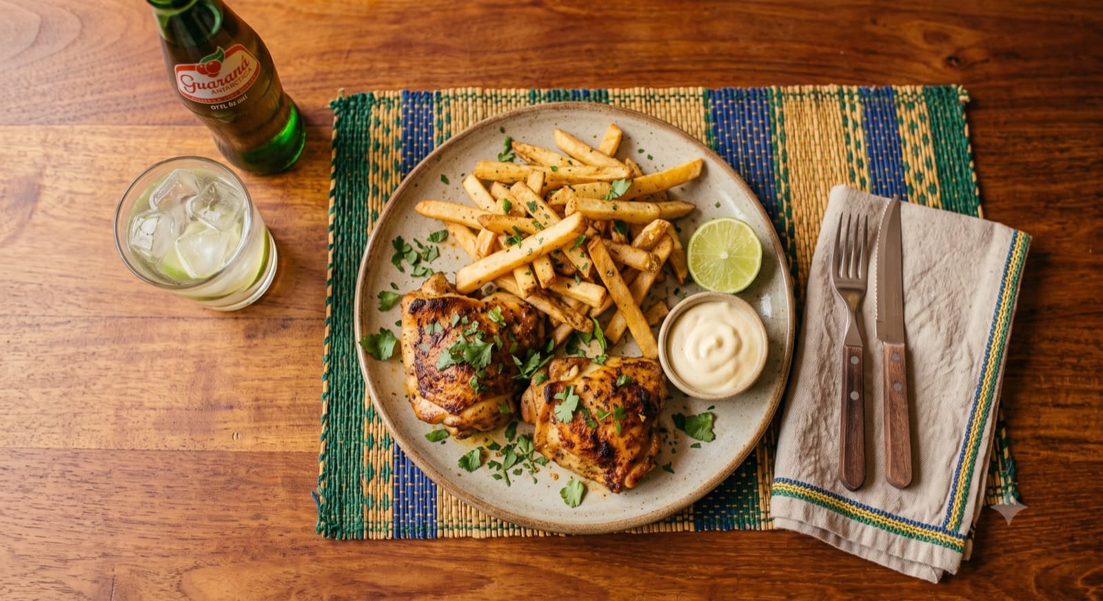 Poulet grillé brésilien