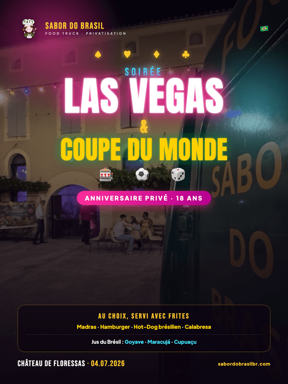 Anniversaire privé 18 ans · Château de Floressas
