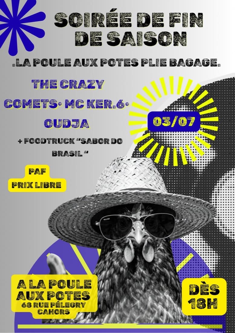 Soirée de fin de saison · La Poule aux Potes