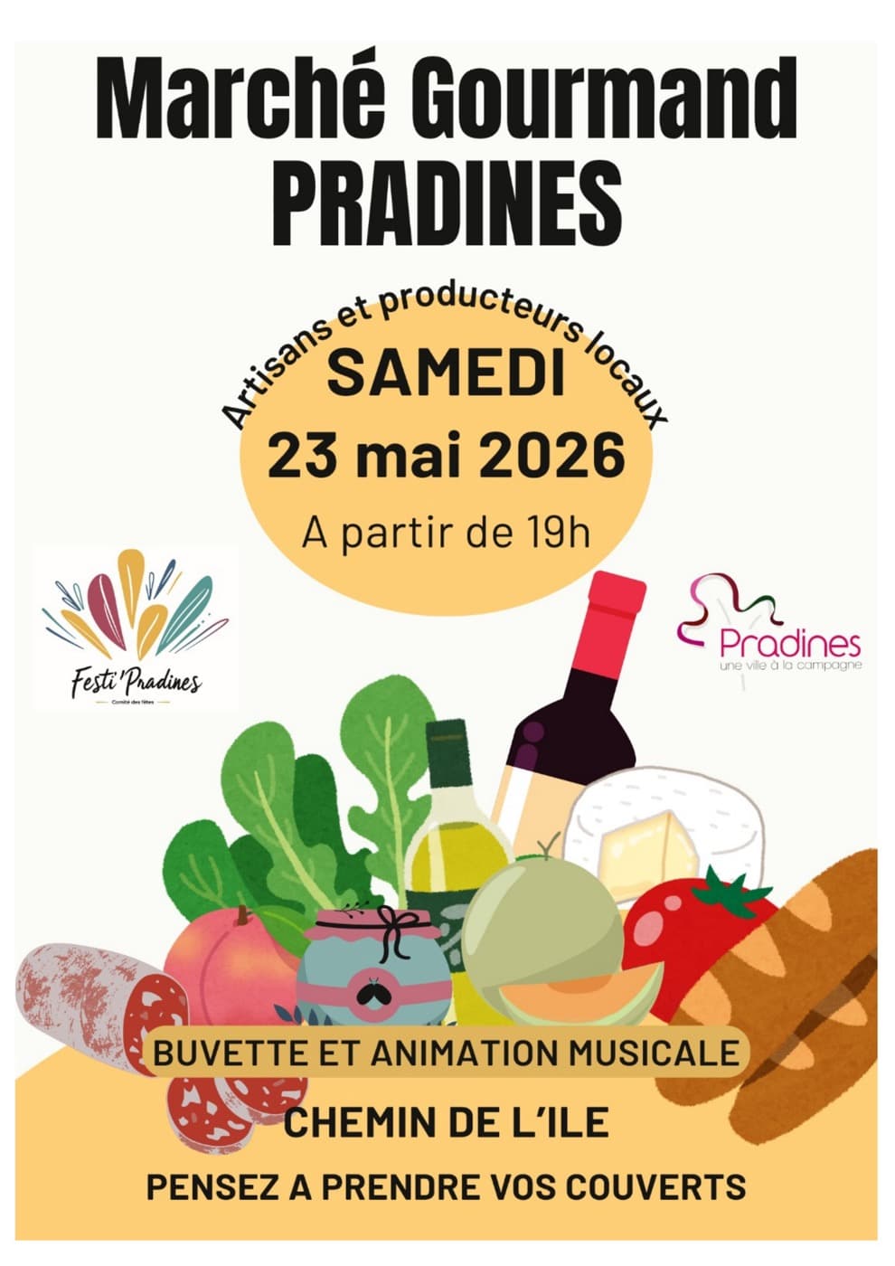 Marché Gourmand de Pradines