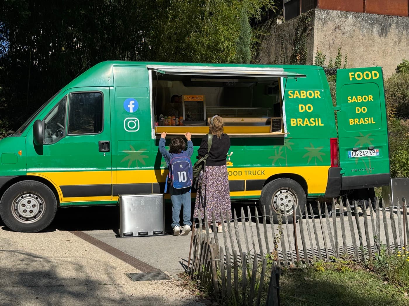 Le food truck au Parc Tassart, Cahors